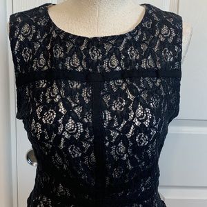 Bisou Bisou Lace Nude Dress